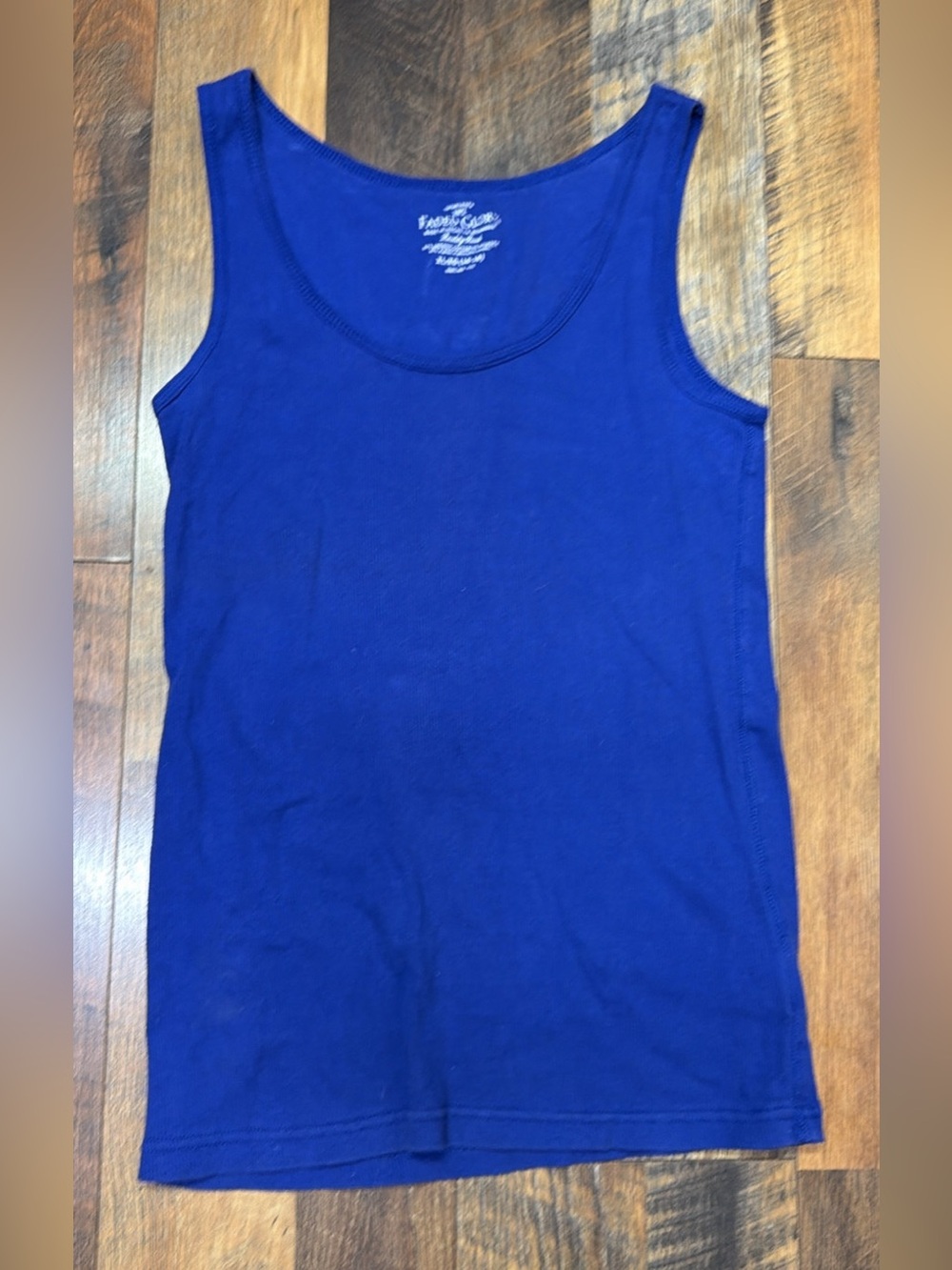 Faded Glory Women's Royal Blue Scoop Neck Tank
